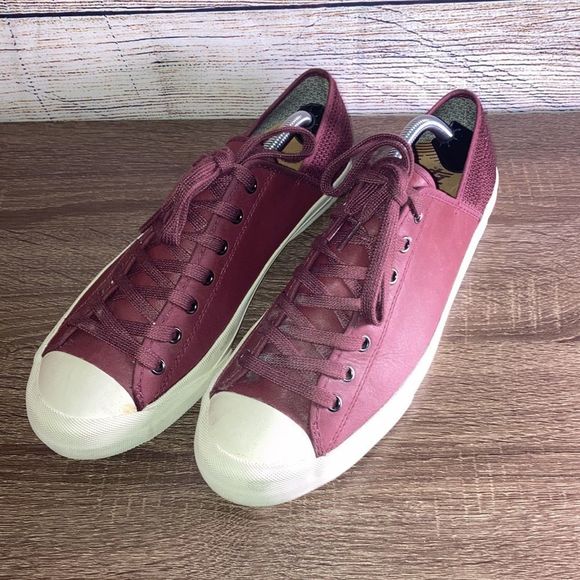 Mens P.F. Flyers (Posturized Foundation)Burgundy low top rigid wedge size 11 - Picture 4 of 16